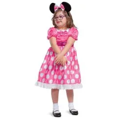 Disney Minnie Mouse Rosa Anpassungsfähiges Kostüm Für Kinder