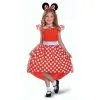 Offizielles Disney Minnie Mouse Rotes Kostüm Für Kinder