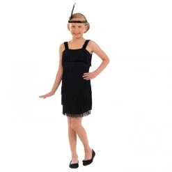 Kostüme für Männer Verkäufe 51 20er Schwarzes Flapper Kleid Kostüm Für Kinder