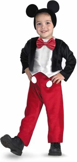 Disney Mickey Mouse Deluxe Kostüm Für Kinder