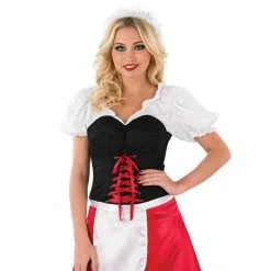Rotes Dirndl Kleid Kostüm Für Frauen -Kostüme für Männer Verkäufe 5 0 5055305455500.pt01