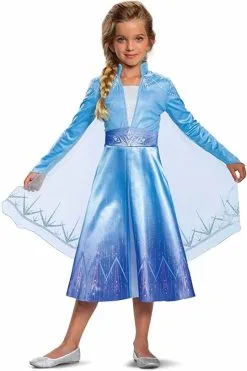 Disney Frozen 2 Elsa Unterwegs Deluxe Kostüm Für Kinder