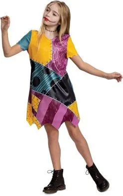 Disney Sally Skellington Der Alptraum Vor Weihnachten Standard Kostüm Für Kinder