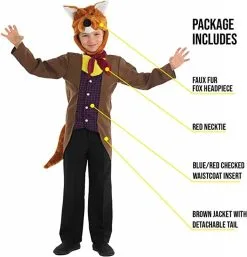 Herr Fuchs Kostüm Für Kinder -Kostüme für Männer Verkäufe 61m9nutivfl. ac ux679