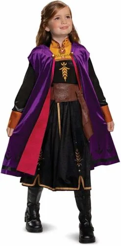 Disney Frozen 2 Anna Unterwegs Deluxe Kostüm Für Kinder