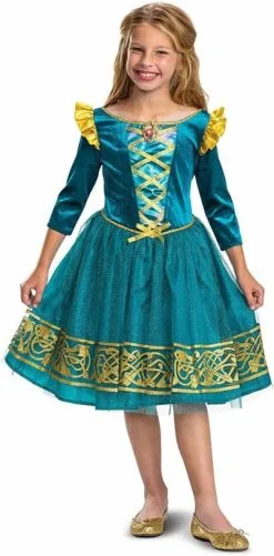 Disney Prinzessin Merida Deluxe Kostüm Für Kinder