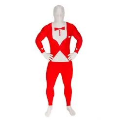 Kostüme für Männer Verkäufe 17 Rotes Smoking Morphsuit