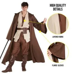 Fantasy-Weltraum-Schwertkämpfer Kostüm Für Männer -Kostüme für Männer Verkäufe 887513099376.pt02