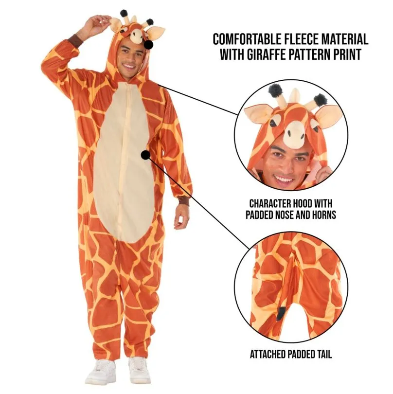 Giraffe Onesie Kostüm Für Männer 8 Giraffe Onesie Kostüm Für Männer – Bild 6