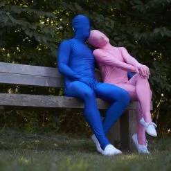 Rosa Morphsuit -Kostüme für Männer Verkäufe 8 1 816804010080.pt01