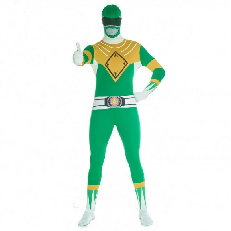 Power Ranger Morphsuit - Grün 3 Power Ranger Morphsuit - Grün