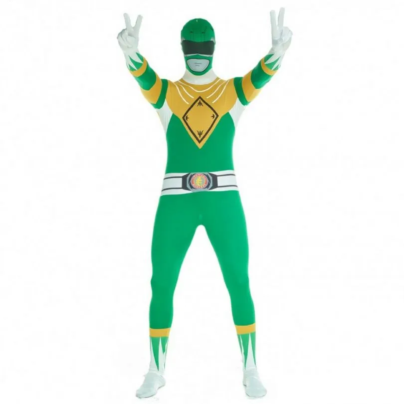 Power Ranger Morphsuit - Grün 5 Power Ranger Morphsuit - Grün – Bild 3