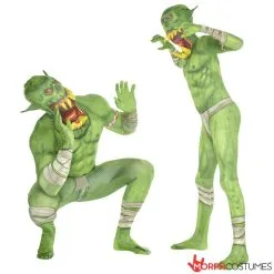 Klapp-Kiefer Ork Morphsuit - Grün -Kostüme für Männer Verkäufe 8 8 887513014027.pt06