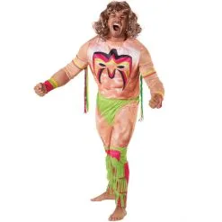 Ultimate Warrior WWE Ringkämpfer Kostüm Für Männer -Kostüme für Männer Verkäufe 8 8 887513058496.pt03