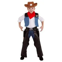 Cowboy Mit Pistolen Kostüm Für Kinder -Kostüme für Männer Verkäufe cowboy with pistols kids costume