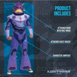 Disney Imperator Zurg Toy Story Kostüm Für Männer -Kostüme für Männer Verkäufe dis141519 lightyear zurg classic adult feature 02