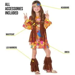 Hippie Mädchen Kostüm Für Kinder -Kostüme für Männer Verkäufe kids hippie costume 2