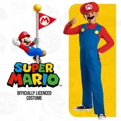 Super Mario Bros Klassisches Mario Kostüm Für Kinder -Kostüme für Männer Verkäufe kids mario classic 2 1