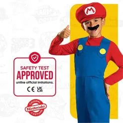 Super Mario Bros Klassisches Mario Kostüm Für Kinder -Kostüme für Männer Verkäufe kids mario classic 4