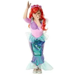 Metallische Meerjungfrau Kostüm Für Kinder -Kostüme für Männer Verkäufe kids metallic mermaid costume 2