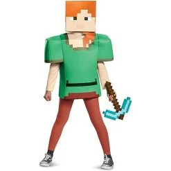 Minecraft Alex Klassisches Kostüm Für Kinder -Kostüme für Männer Verkäufe kids minecraft alex costume classic