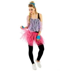 80er Tutu Aus Spitze Kostüm Für Frauen