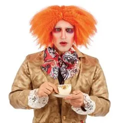 Rothaarige Hutmacher Perücke