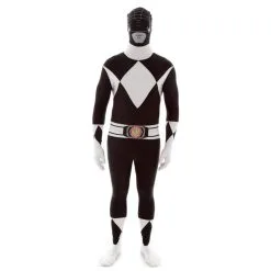 Power Rangers Morphsuit - Schwarz -Kostüme für Männer Verkäufe m1 b l black power rangers morphsuit 1 us