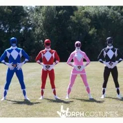 Power Rangers Morphsuit - Schwarz -Kostüme für Männer Verkäufe m1 b l black power rangers morphsuit lifestyle 4 us