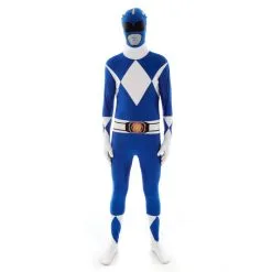 Power Rangers Morphsuit - Blau -Kostüme für Männer Verkäufe m1 b l blue power rangers morphsuit 2 us