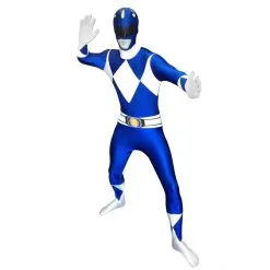 Power Rangers Morphsuit - Blau -Kostüme für Männer Verkäufe m1 b l blue power rangers morphsuit 3 us