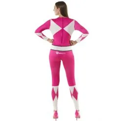Rosa Power Ranger Kostüm Für Frauen -Kostüme für Männer Verkäufe m1 c l classic power ranger pink womens back