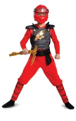 Lego Ninjago Kai Legacy Overall Klassisches Kostüm Für Kinder -Kostüme für Männer Verkäufe m1 d i disk106559 1