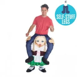 Deutsche Bierdame Huckepack Kostüm -Kostüme für Männer Verkäufe m1 g e german beer wench piggyback 1 1