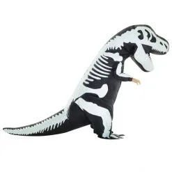 Riesiges Aufblasbares T-Rex Skelett Kostüm Für Kinder -Kostüme für Männer Verkäufe m1 k i kids giant t rex skeleton inflatable costume 4