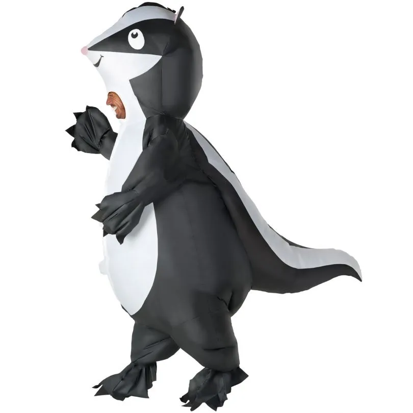 Riesiges Aufblasbares Stinktier Kostüm 4 Riesiges Aufblasbares Stinktier Kostüm – Bild 2