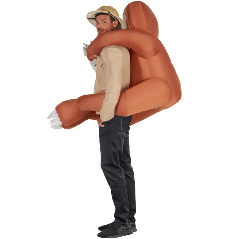 Aufblasbares Faultier Umarmung Kostüm 4 Aufblasbares Faultier Umarmung Kostüm – Bild 2