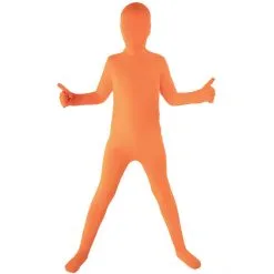 Orangenfarbiger Morphsuit Für Kinder -Kostüme für Männer Verkäufe m1 o r orange morphsuit dsc3807 copy