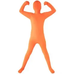 Orangenfarbiger Morphsuit Für Kinder -Kostüme für Männer Verkäufe m1 o r orange morphsuit dsc3816