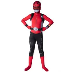 Rotes Power Rangers Beast Morpher Morphsuit Für Kinder -Kostüme für Männer Verkäufe m1 r e red beast power ranger kids dsc4070 1