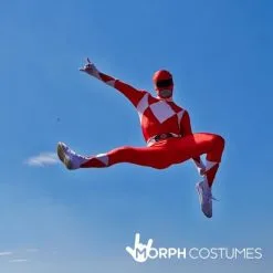 Power Rangers Morphsuit - Rot -Kostüme für Männer Verkäufe m1 r e red power rangers morphsuit lifestyle 1