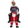 Weihnachtsmann Huckepack Kostüm -Kostüme für Männer Verkäufe m1 s a santa piggyback with flash 5