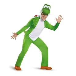 Super Mario Kart Deluxe Yoshi Kostüm Für Männer 5 Super Mario Kart Deluxe Yoshi Kostüm Für Männer -Kostüme für Männer Verkäufe m1 s u super mario yoshi deluxe adult costume 2