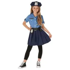 Polizei Kostüm Mädchen -Kostüme für Männer Verkäufe mckbp kids police blue2
