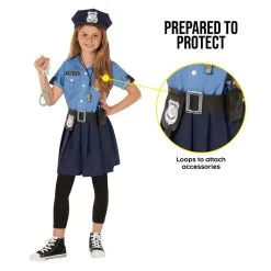 Polizei Kostüm Mädchen -Kostüme für Männer Verkäufe mckbp kids police blue5