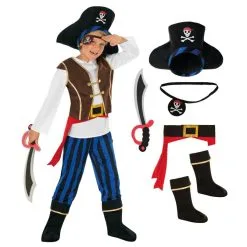 Piratenkostüm Kinder -Kostüme für Männer Verkäufe mckbsp pirate blue kids feature