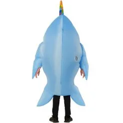 Riesiger Narwal Aufblasbares Kostüm Für Kinder -Kostüme für Männer Verkäufe mckgina narhwaal inflatable kids secondary 2