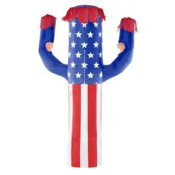 Winkender USA Guy Aufblasbares Kostüm Für Kinder -Kostüme für Männer Verkäufe mckiuswm usa wavy arm guy kids back