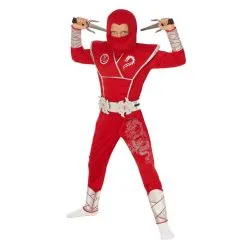 Ninja Kostüm Kinder -Kostüme für Männer Verkäufe mckrsdn red silver ninja 03
