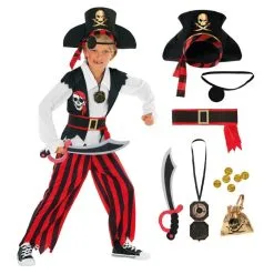 Piratenkostüm Kinder -Kostüme für Männer Verkäufe mckrsp pirate red kids feature 01